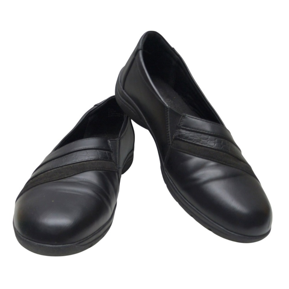 Studio‎ Works Comfort Black SW-BLAIR Slip On Flats Women's Size 8M, Pre-owned